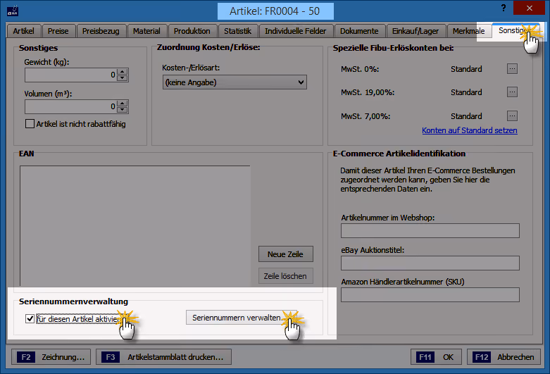 Vorgehensweise bei der Aktivierung von Seriennummern | orgaMAX Bürosoftware