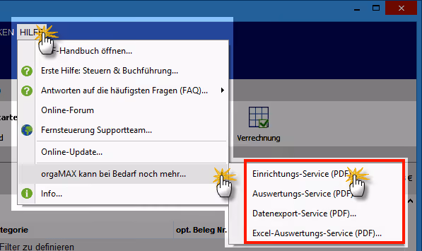 orgaMAX kann noch mehr
