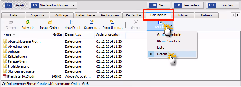 Dokumenten-Management