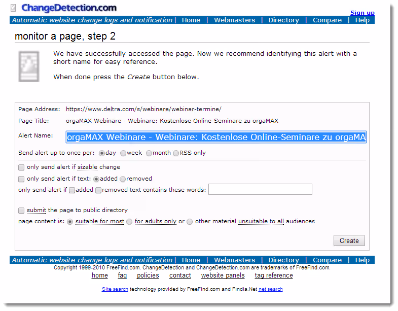 ChangeDetection