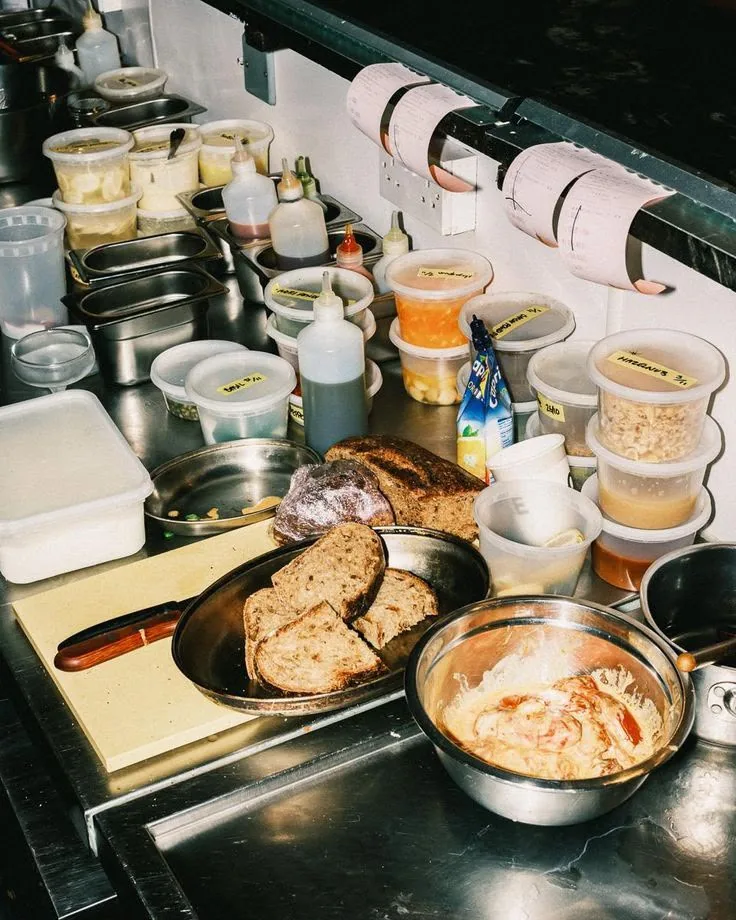 Buffet préparé lors d'un atelier de cuisine animé par Clara Combes