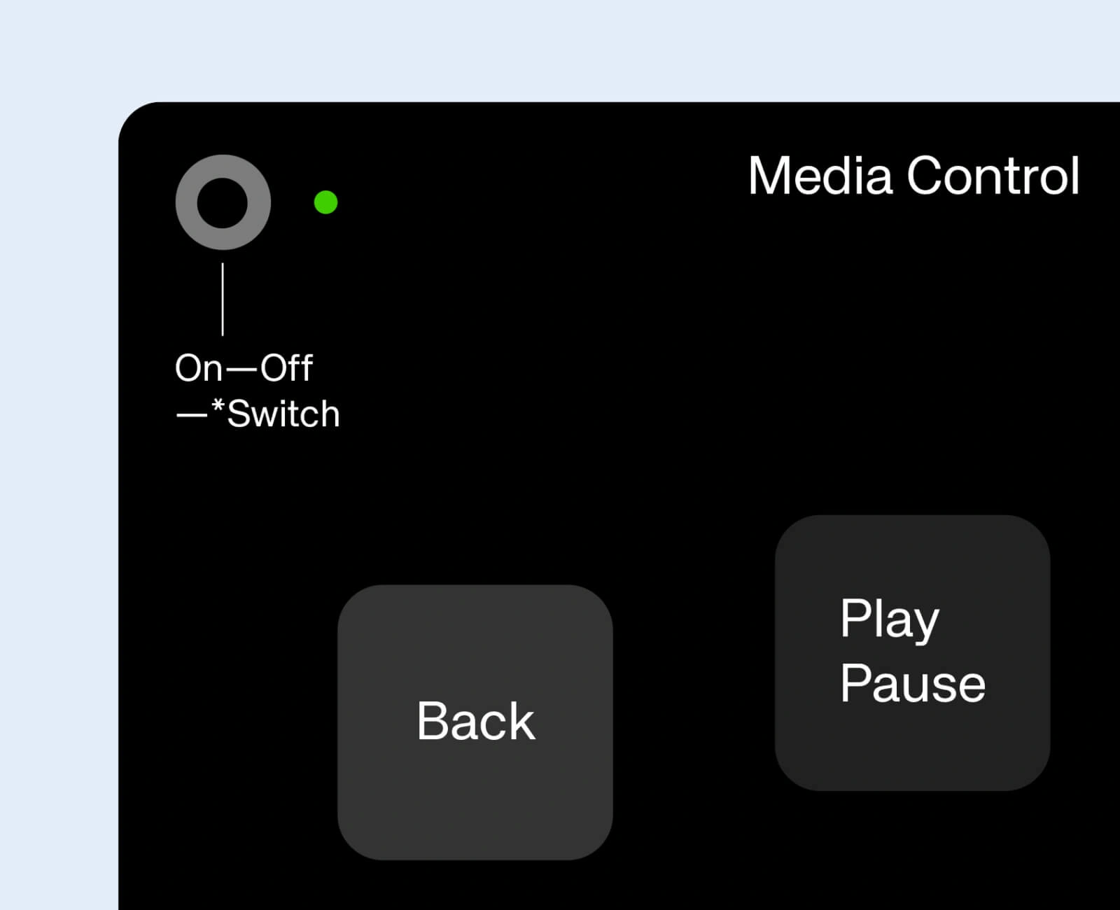 Media Control Device—Physical Product Design