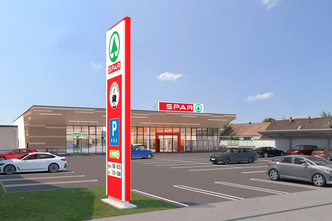 SPAR-Markt in Zellerndorf, Niederösterreich