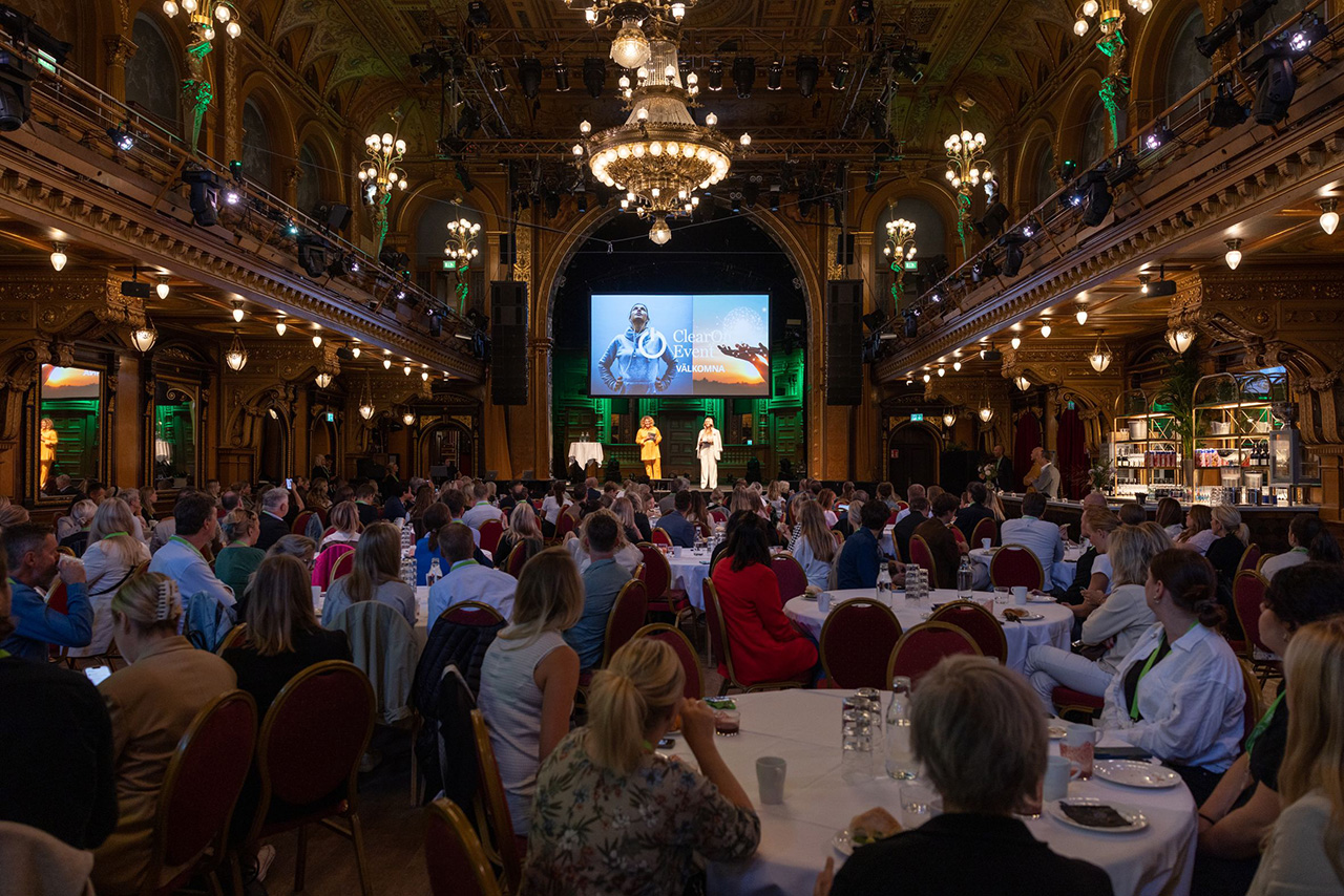 Publik på Clearon Event på Berns