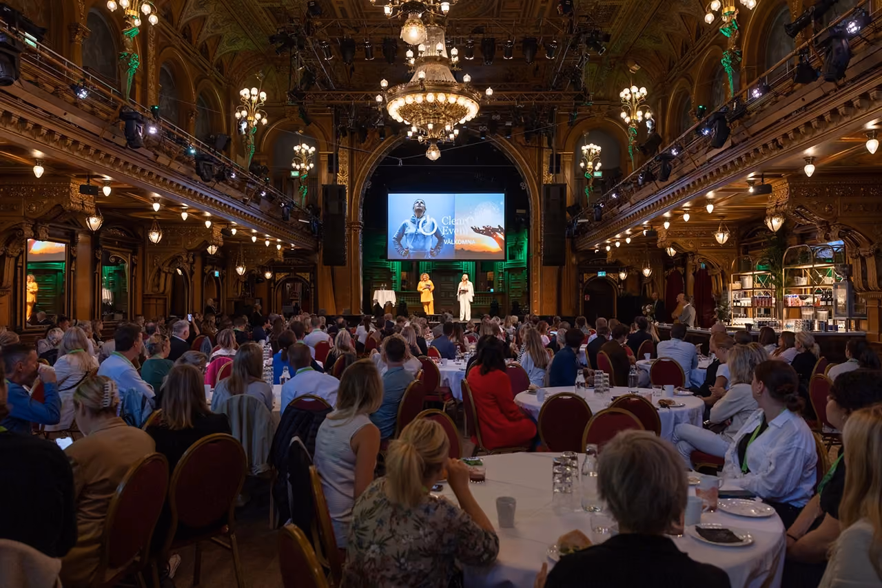 Publik på Clearon Event på Berns