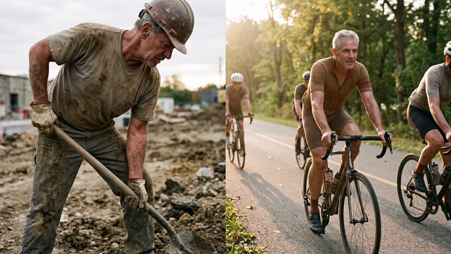 Why Hard Labor and Leisure Workouts Impact Dementia Risk Differently