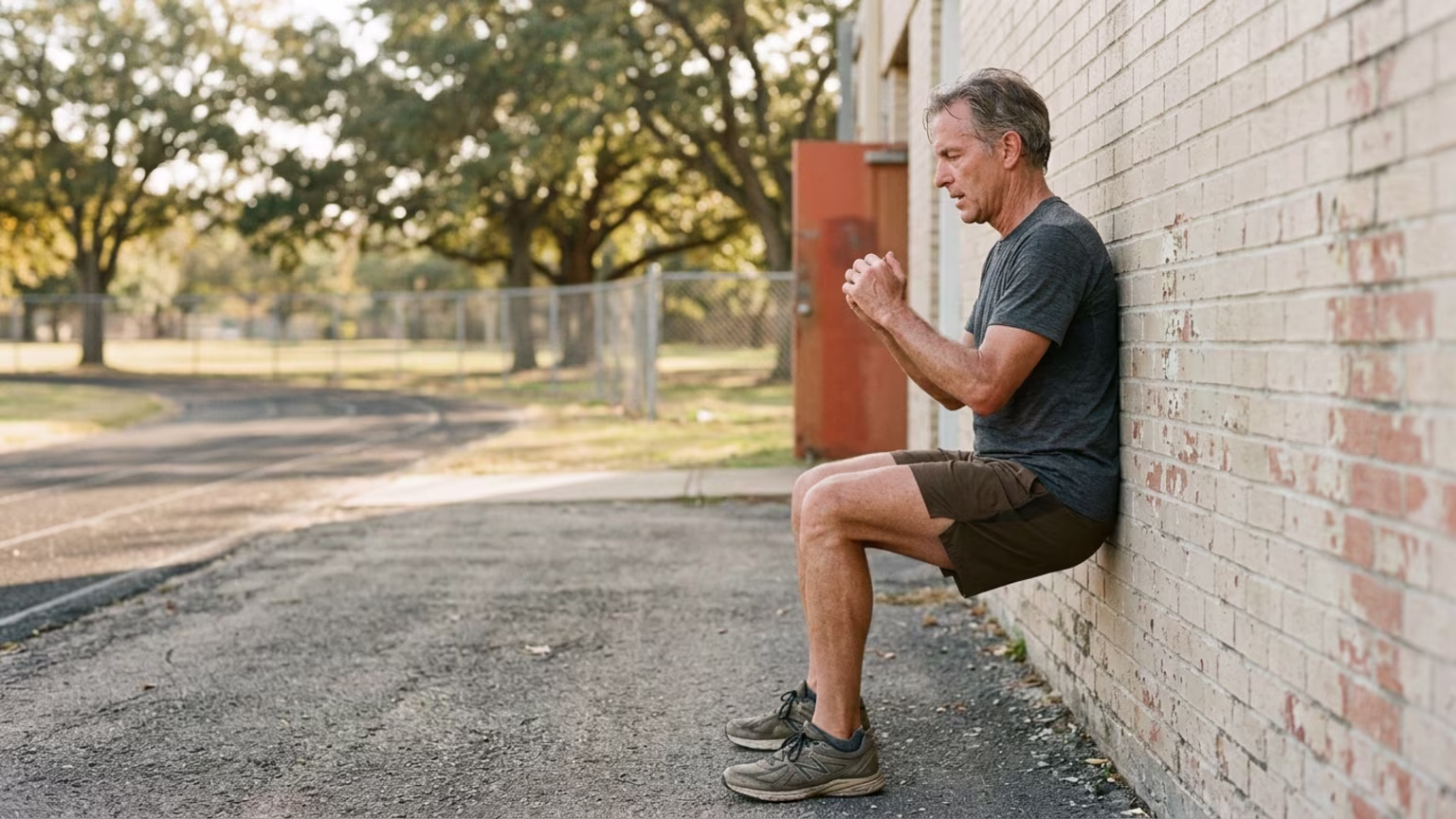 A Five Minute Wall Routine for Masters Athlete Lower Body Strength