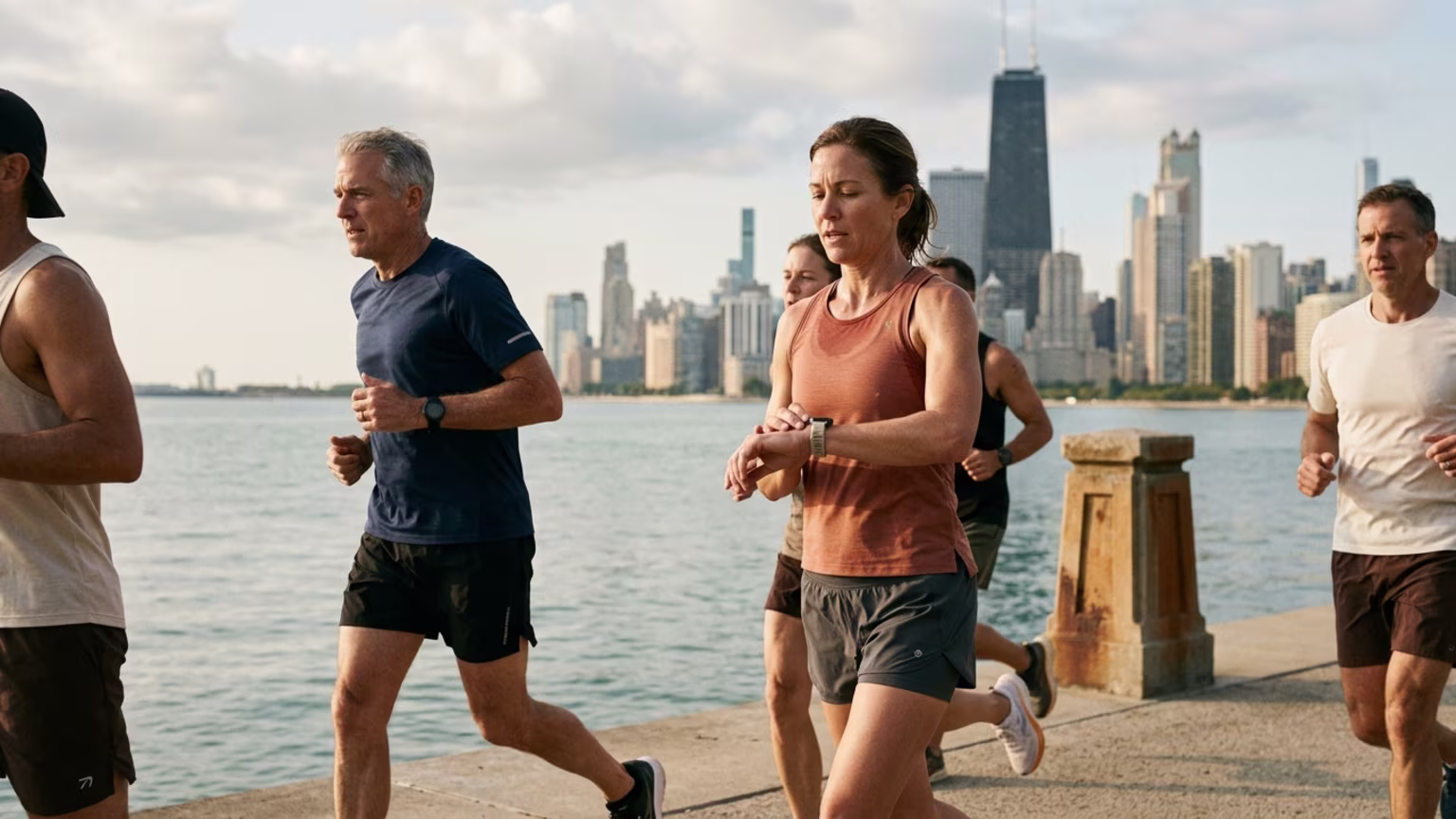 Pacing the Life Time Chicago Half Marathon by Effort Over Target Time