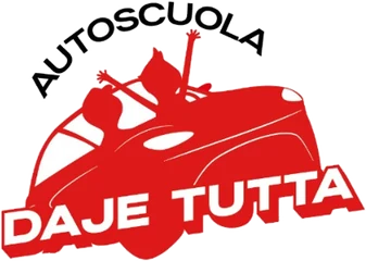 Logo Autoscuola Daje Tutta, autoscuola partner BRUM Academy a Roma