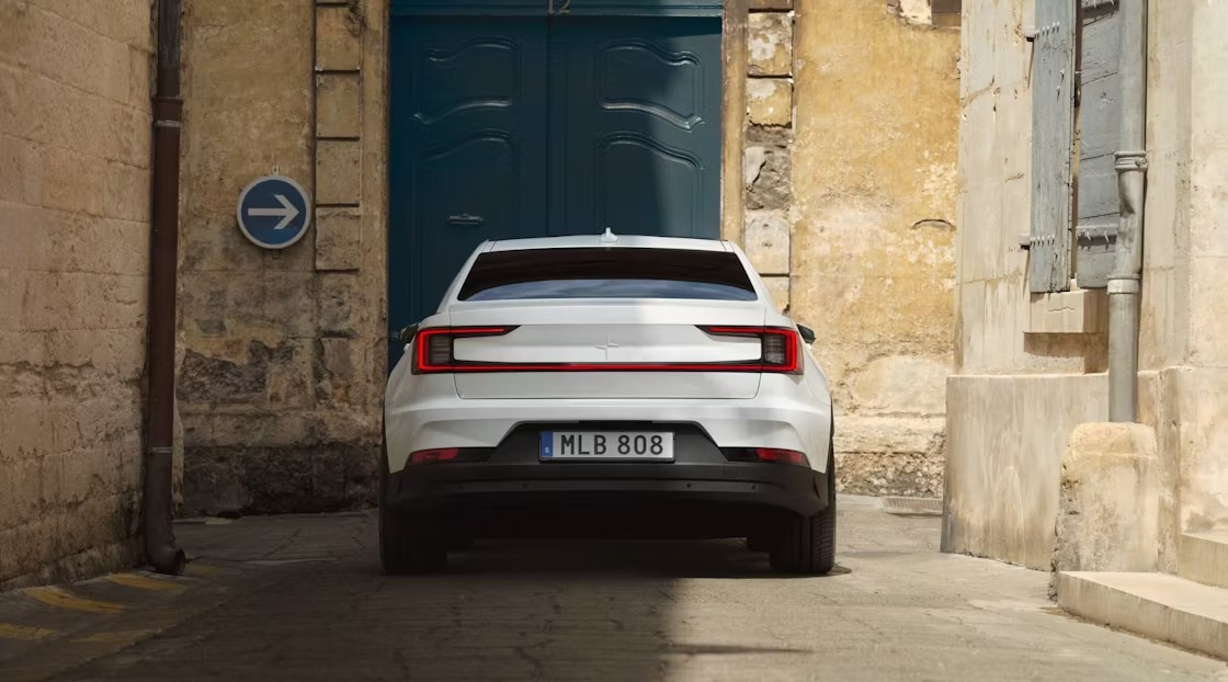 Polestar vehicle rear