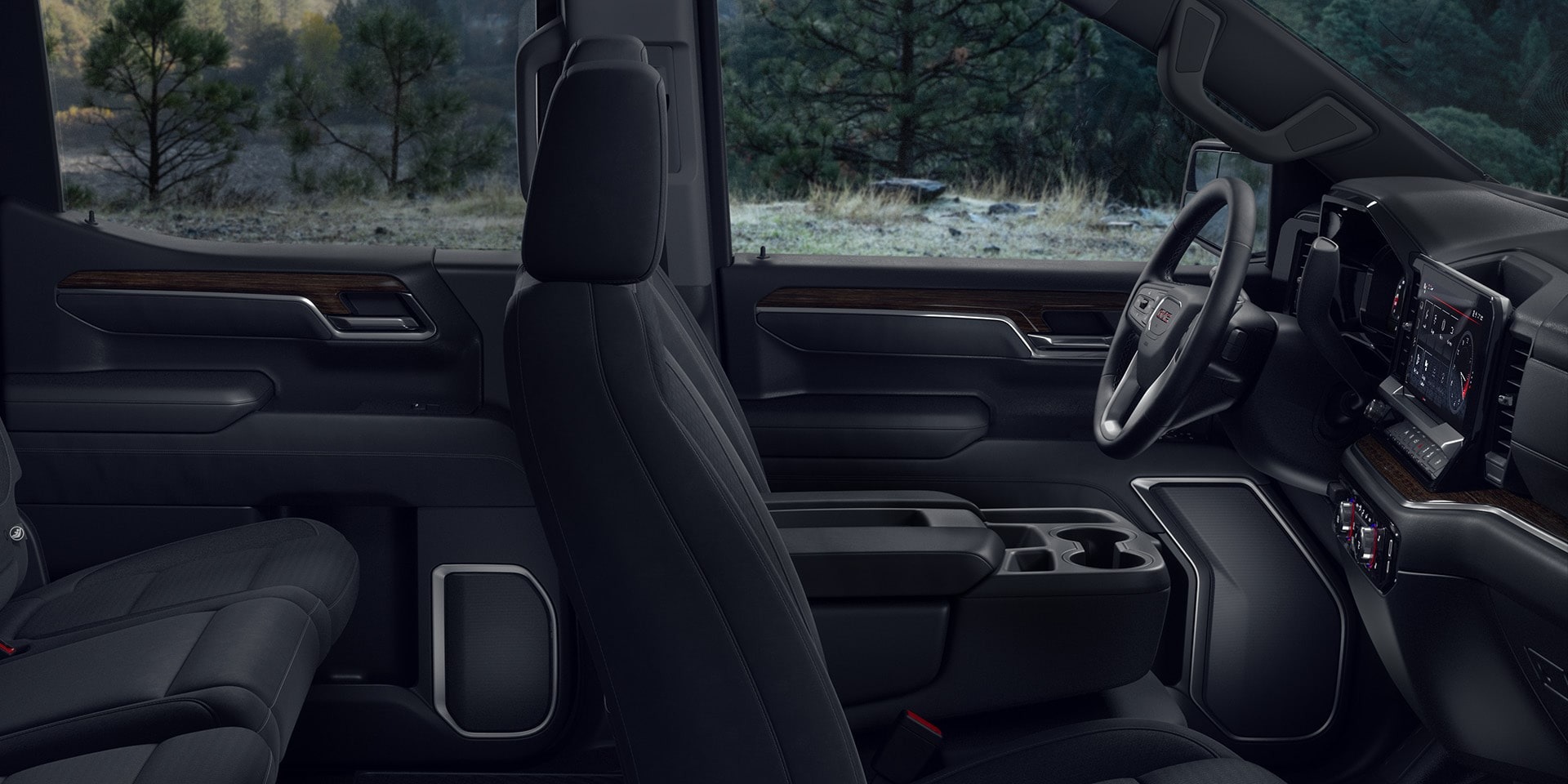 GMC vehicle interior