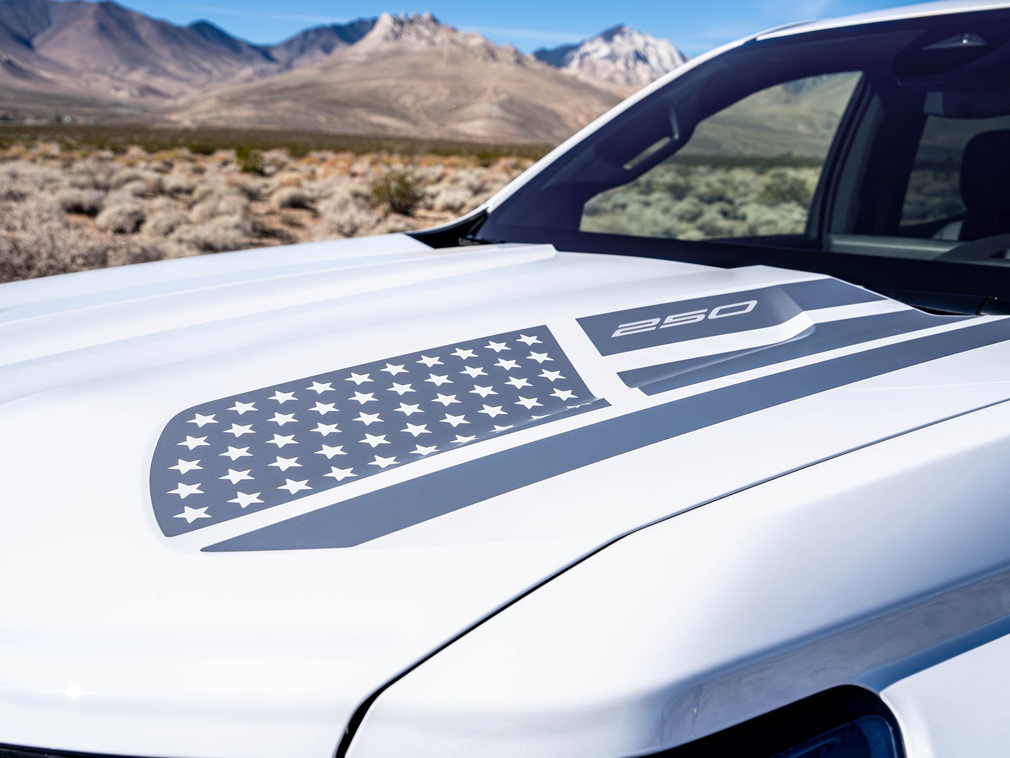 Chevrolet truck hood