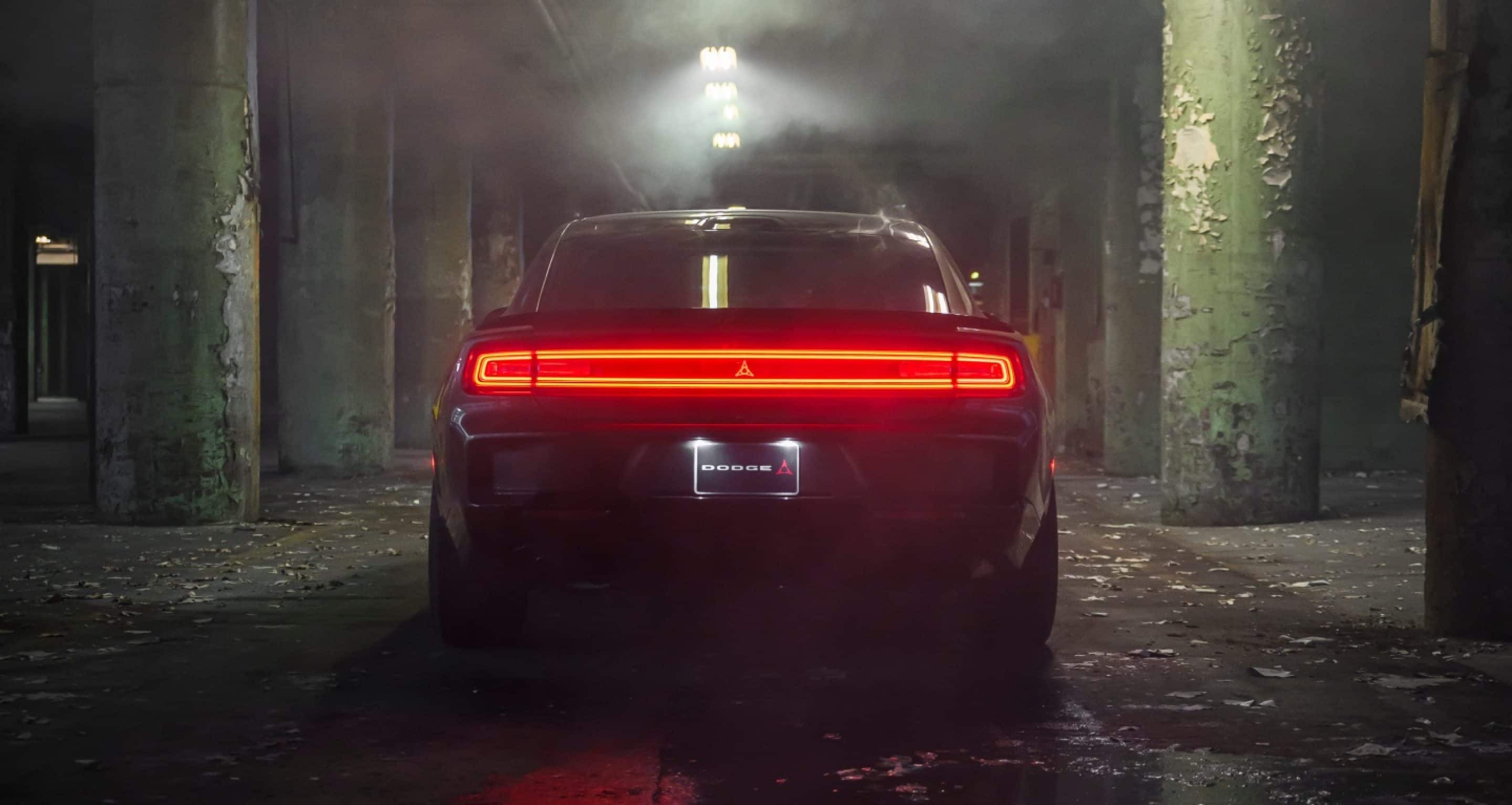 Dodge vehicle rear