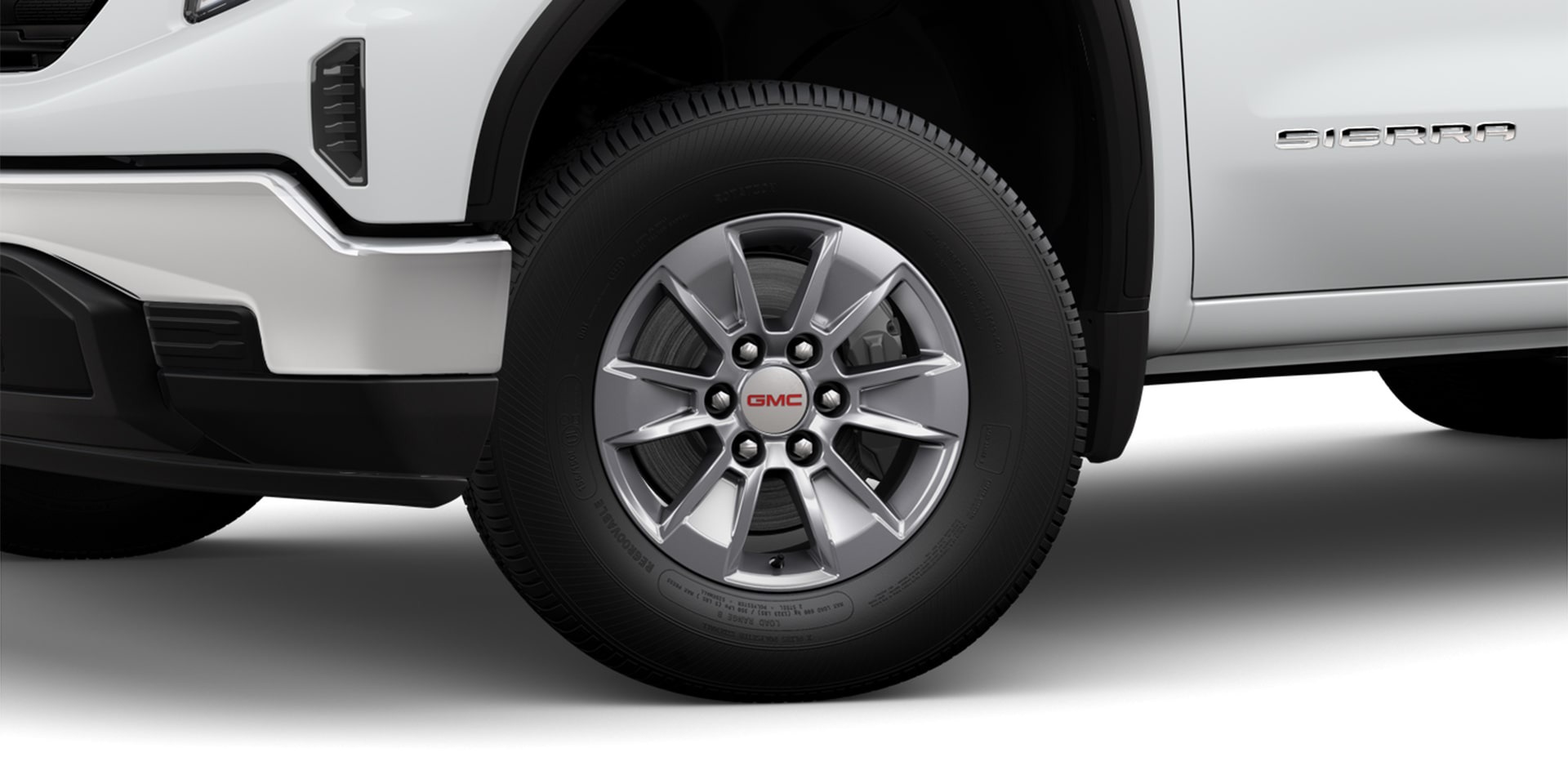 GMC driver's side front wheel