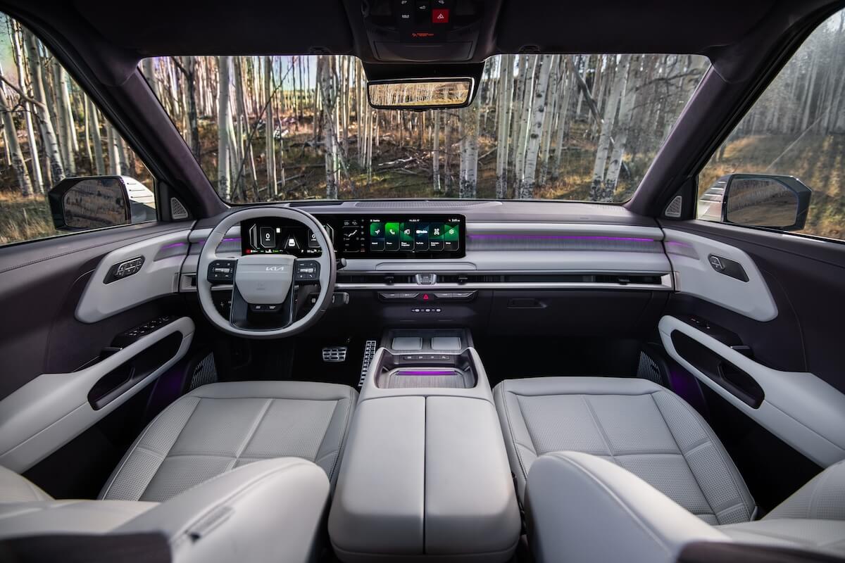 Kia vehicle interior