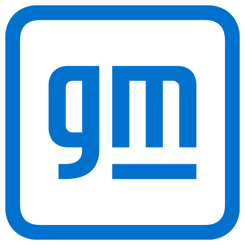 GM car manufacturer logo.