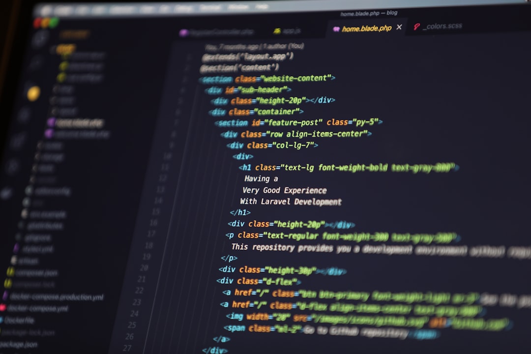 Écran de code pour un test technique en entretien freelance