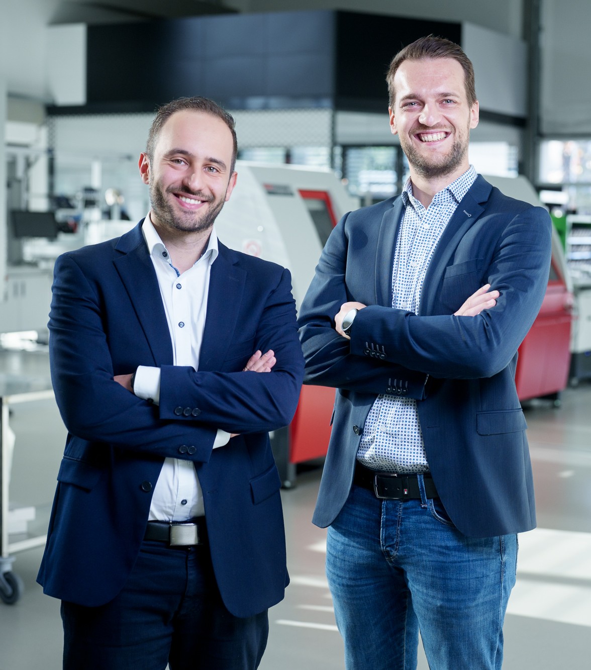 jora.tech founders Joachim Komar and Raphael Hartner.