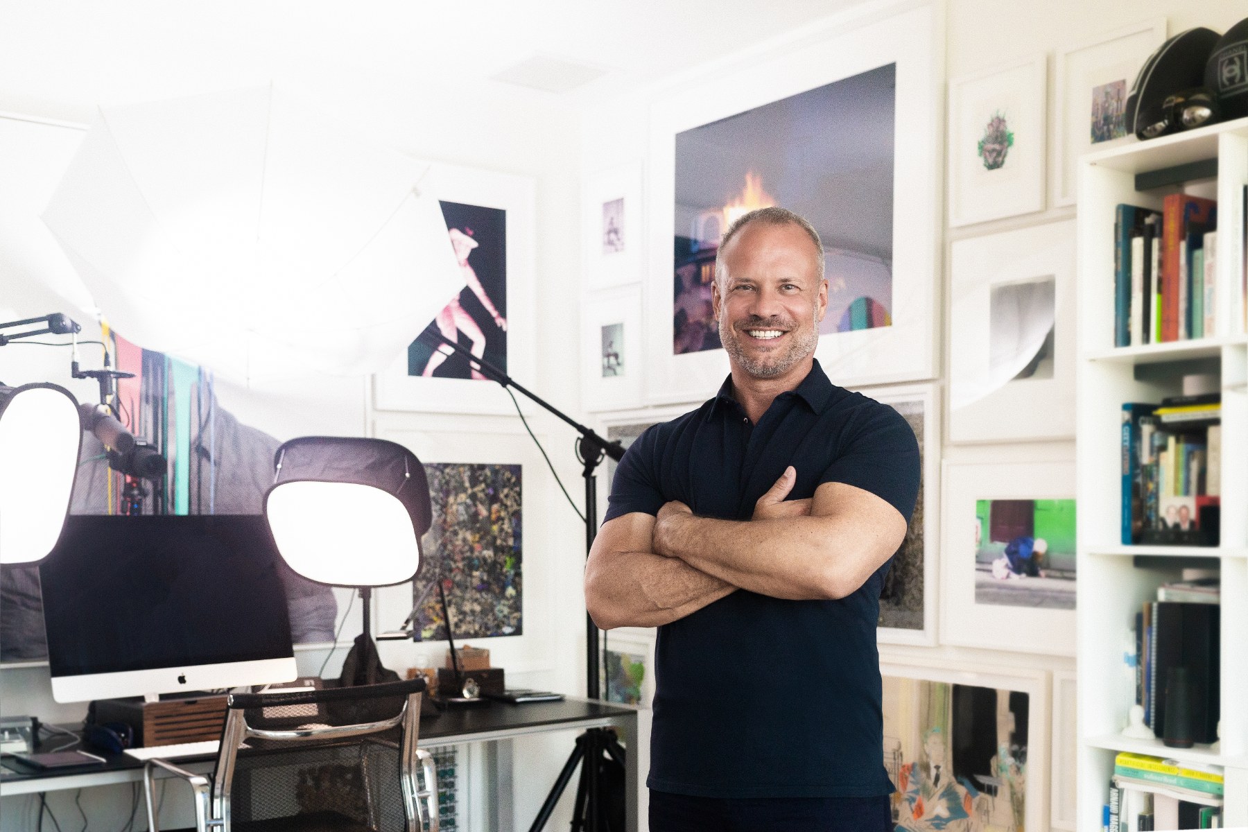 David Allison in his office
