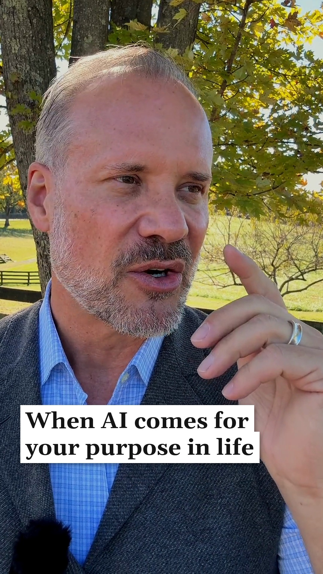 Play video: David Allison, When AI comes for your purpose in life
