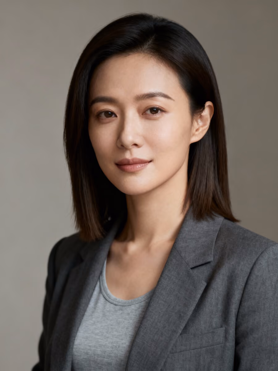 A young woman with blazer