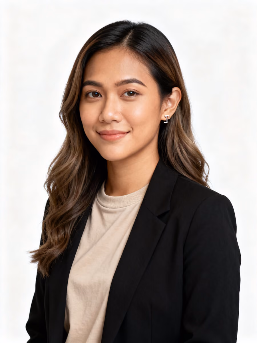 A young woman with blazer