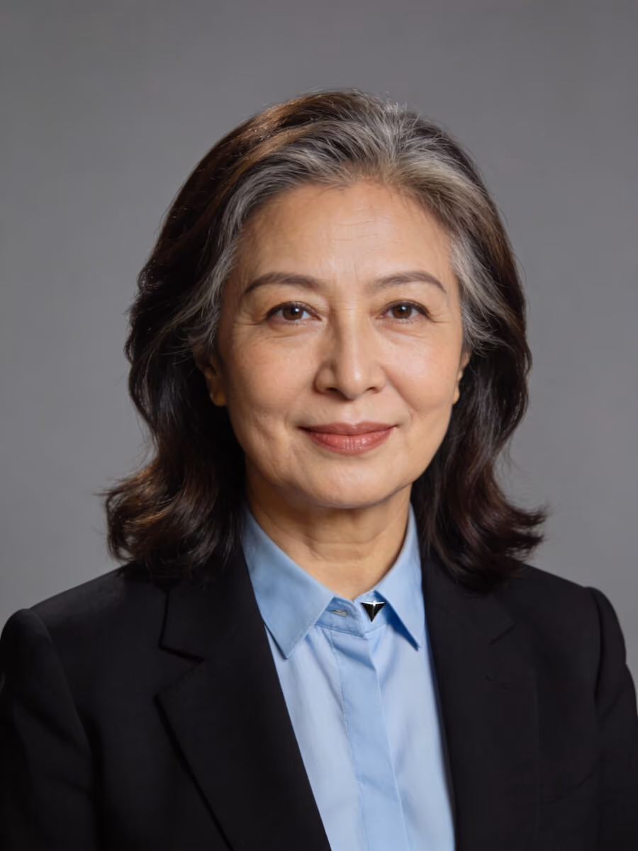 A young woman with blazer