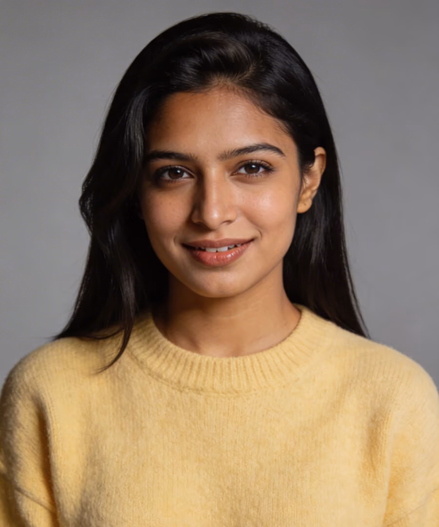 A young woman