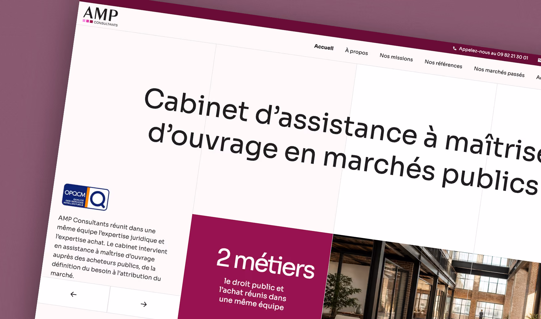 AMP Consultants, premier écran