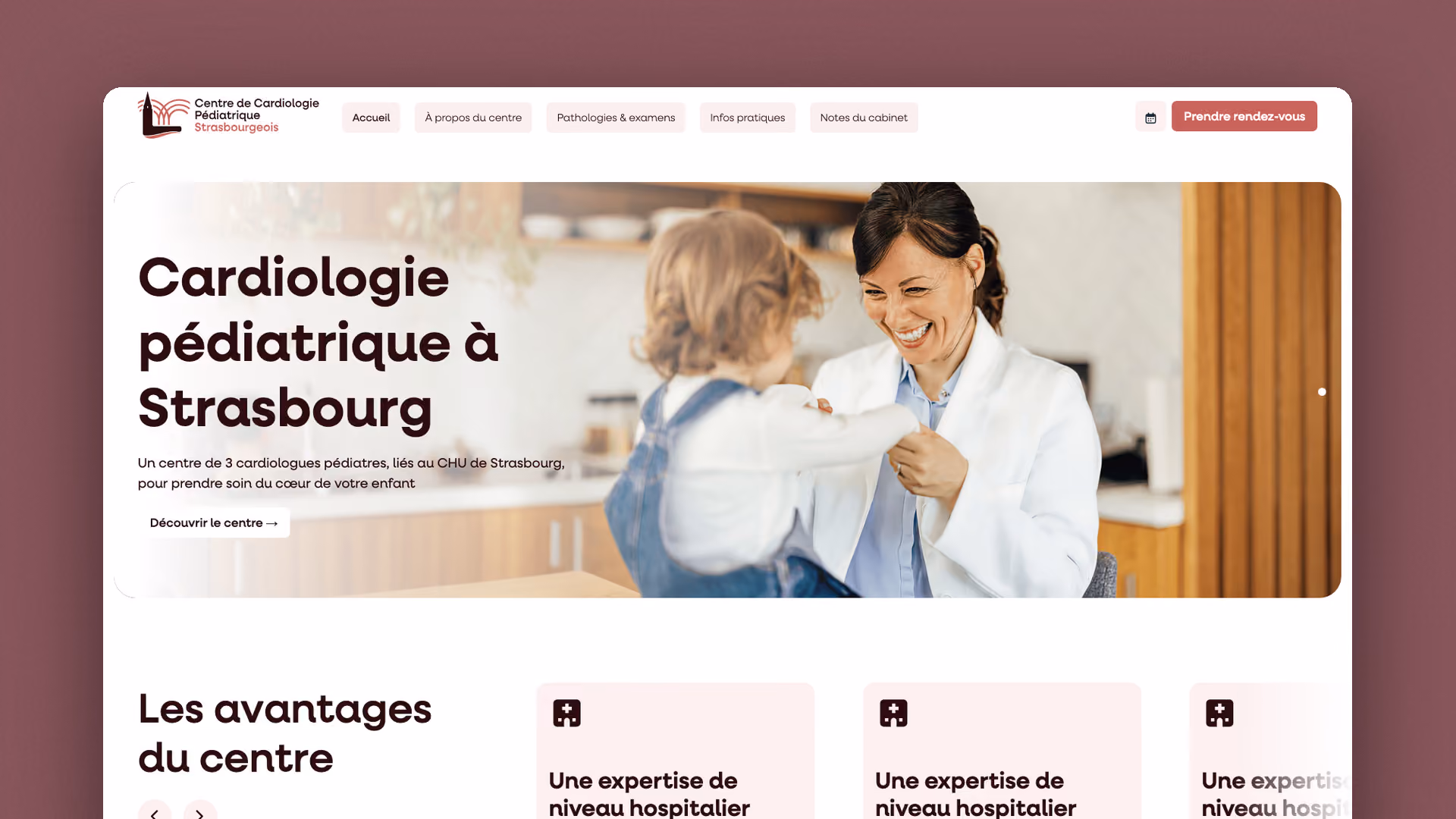 CCPS, page d'accueil