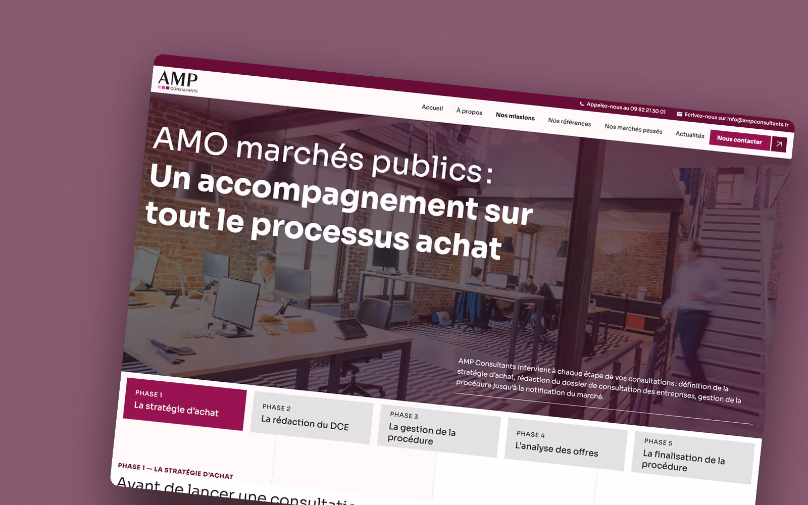 AMP Consultants, galerie 2