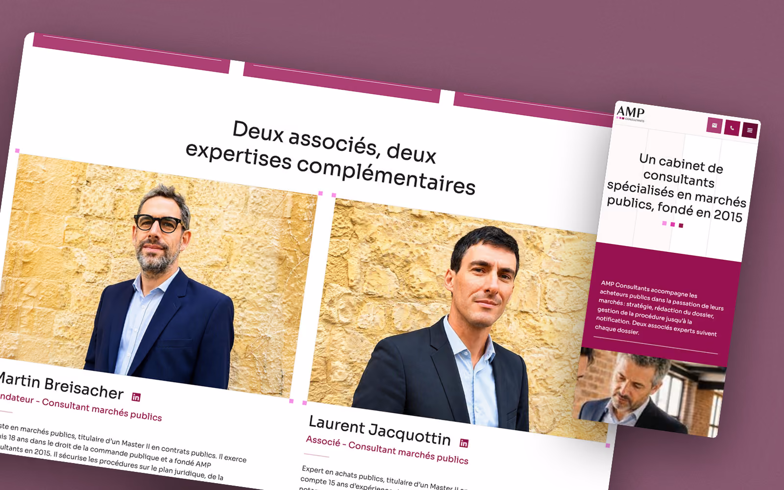 AMP Consultants, galerie 1