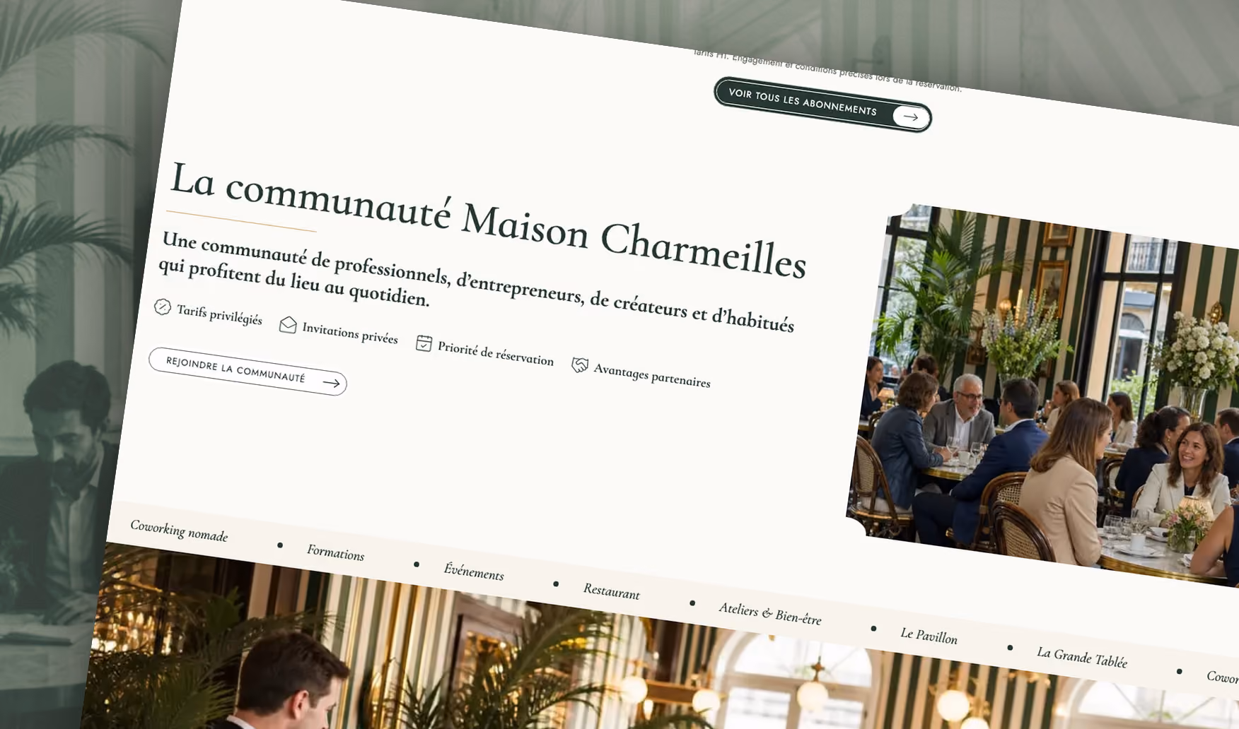 Maison Charmeilles, direction artistique