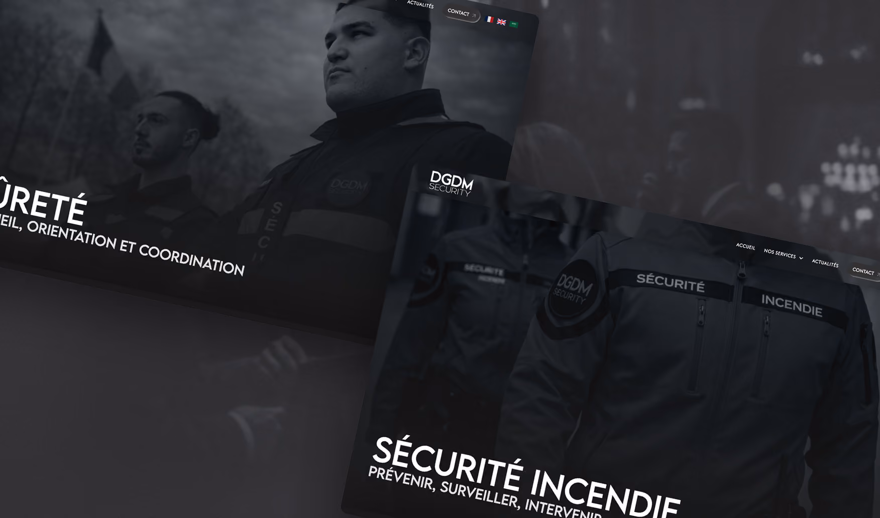 DGDM, pages de services