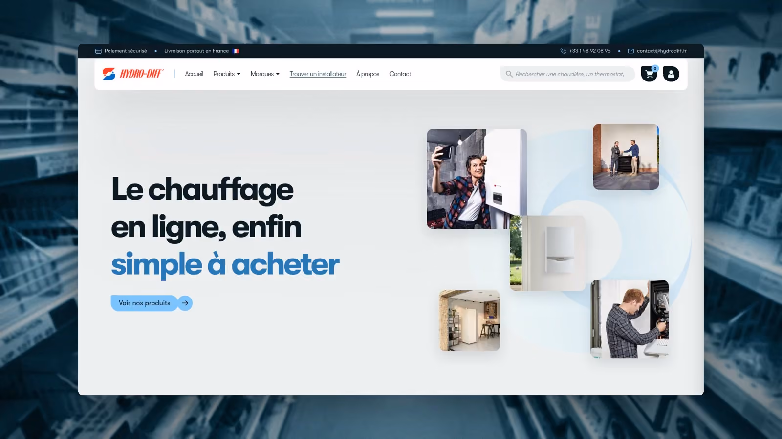 Hydrodiff, couverture