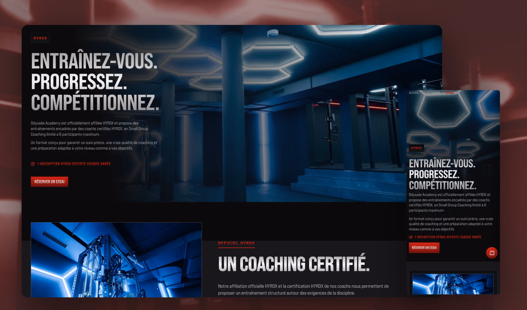 Odyssée Academy, construit 2