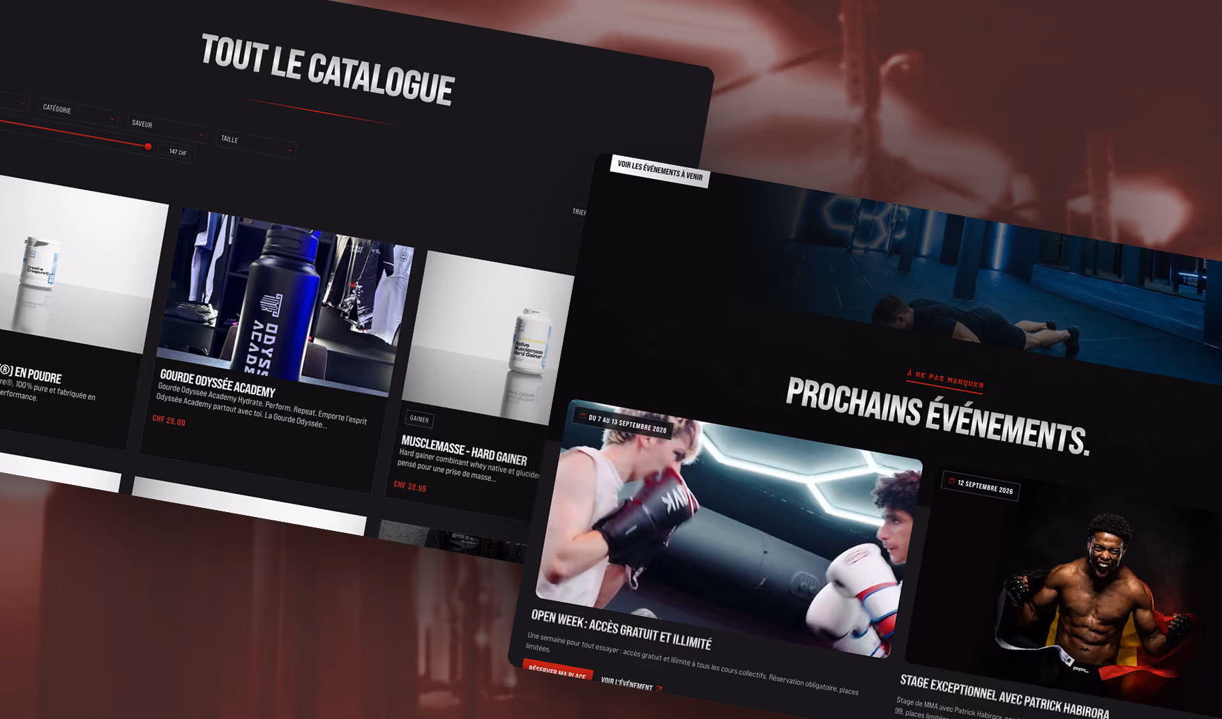 Odyssée Academy, construit 3