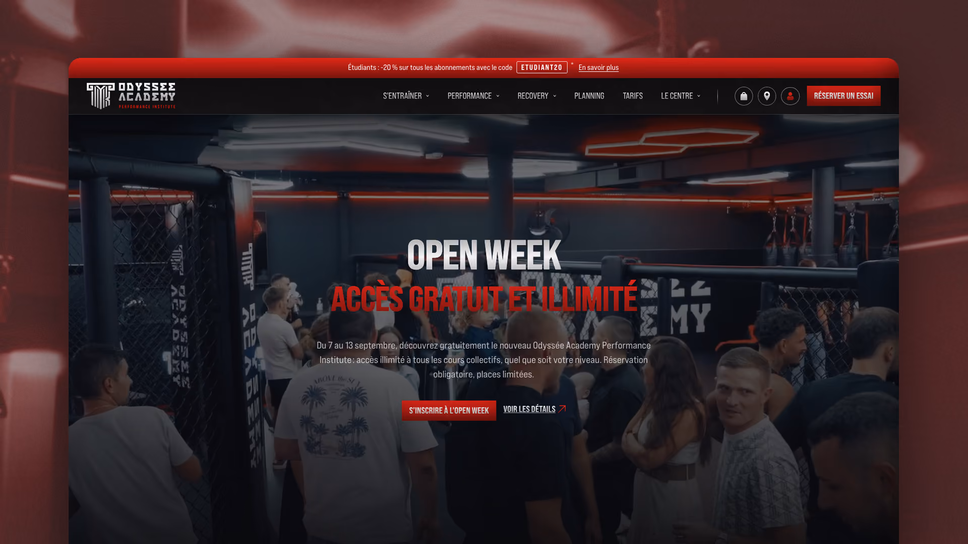 Odyssée Academy, pleine 1