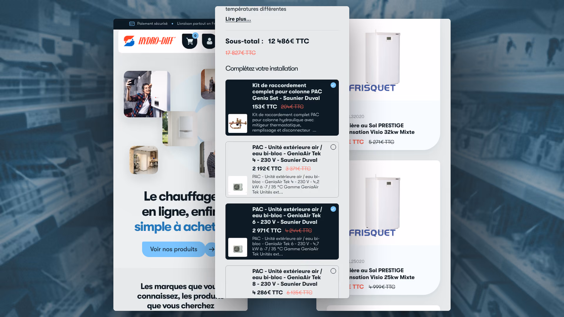 Hydrodiff, pleine 2