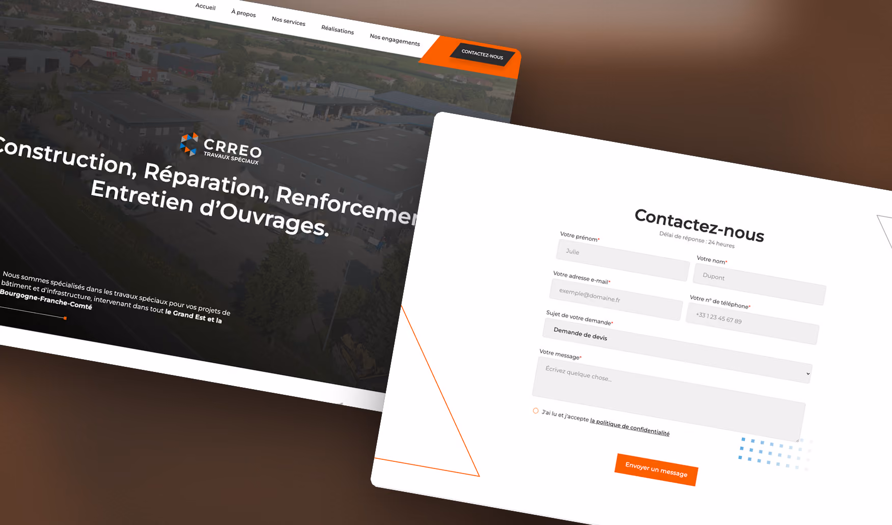 CRREO, construit 1