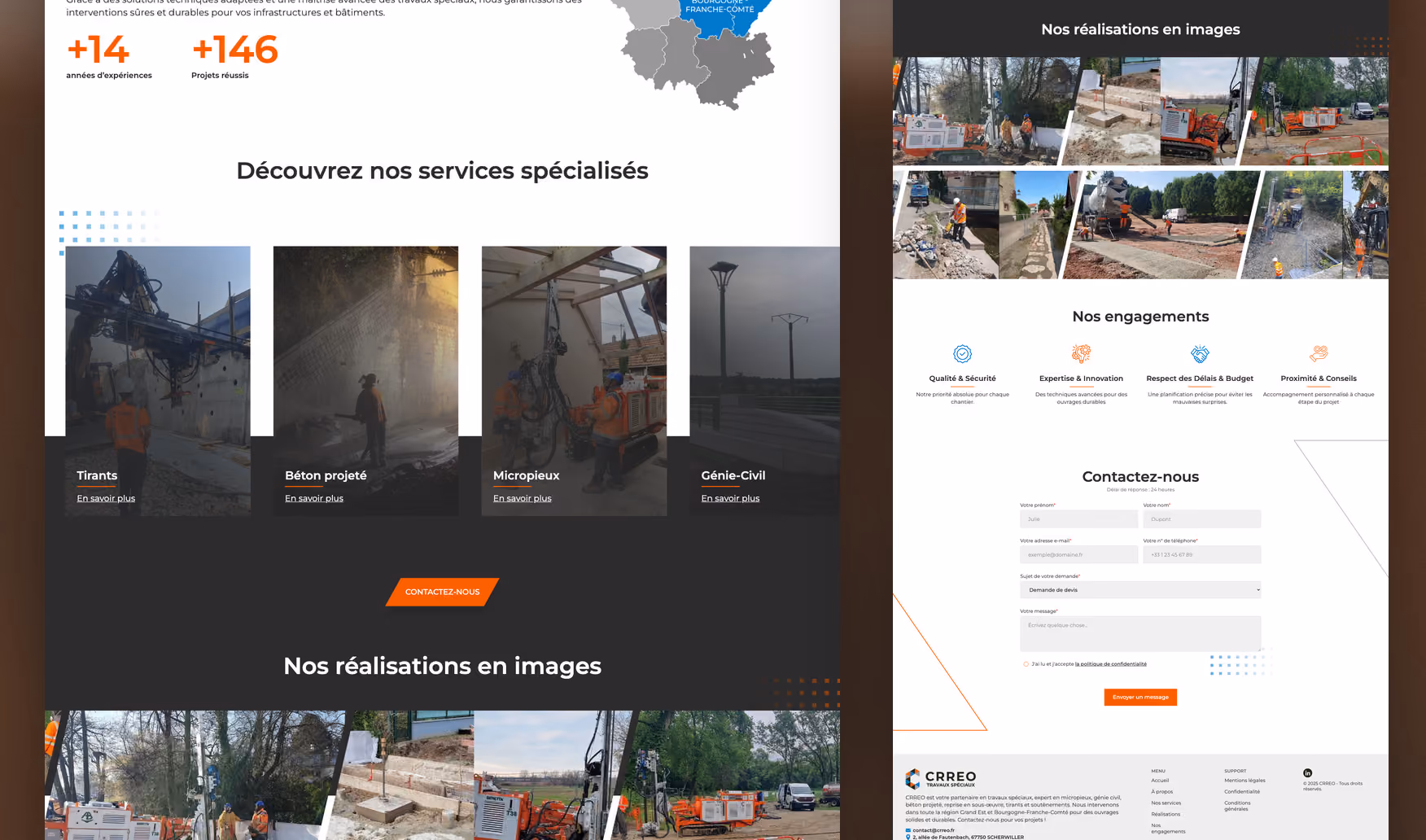 CRREO, construit 4