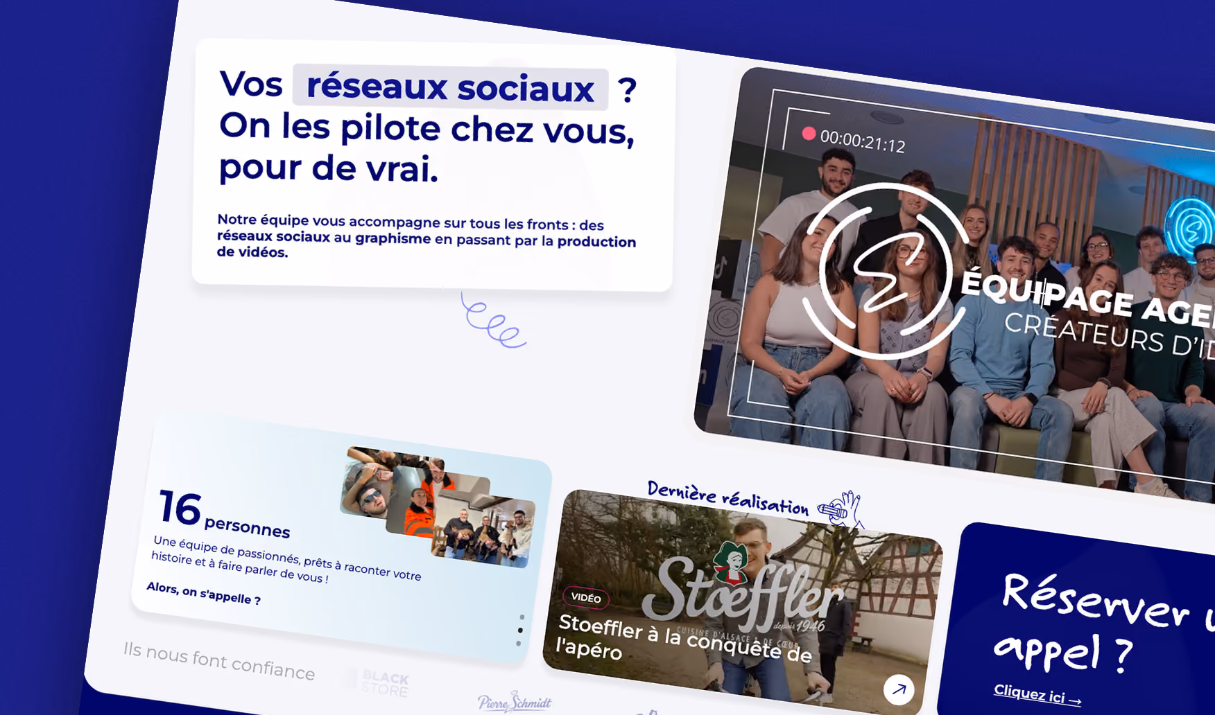 Équipage Agency, construit 1