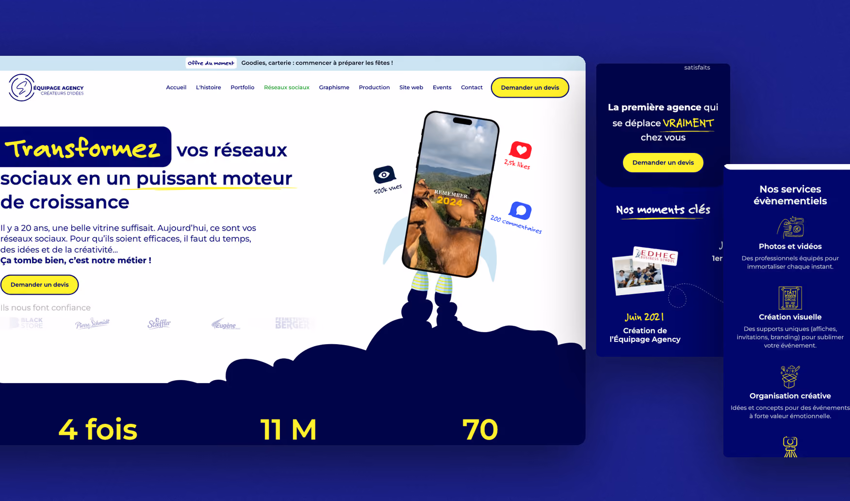 Équipage Agency, construit 4