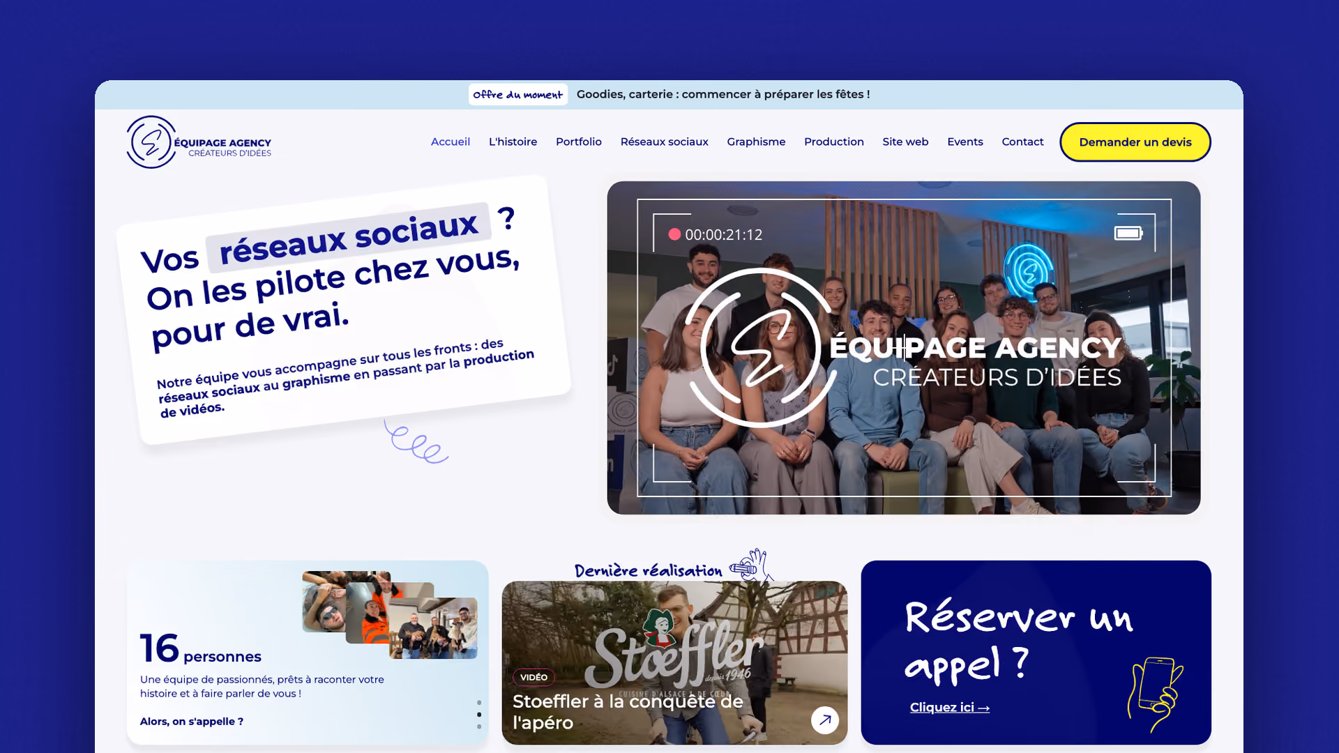 Équipage Agency, pleine 1