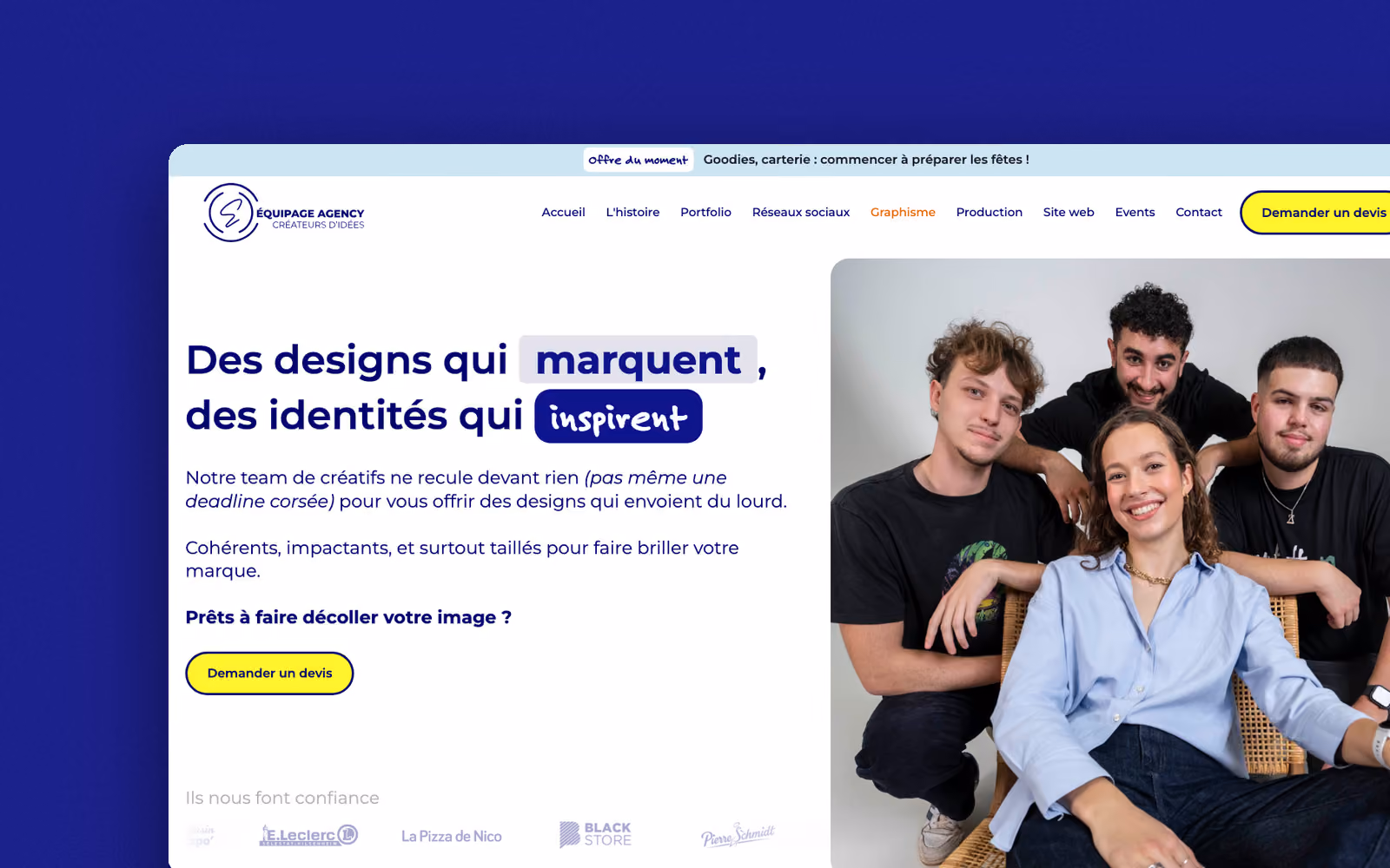 Équipage Agency, galerie 1