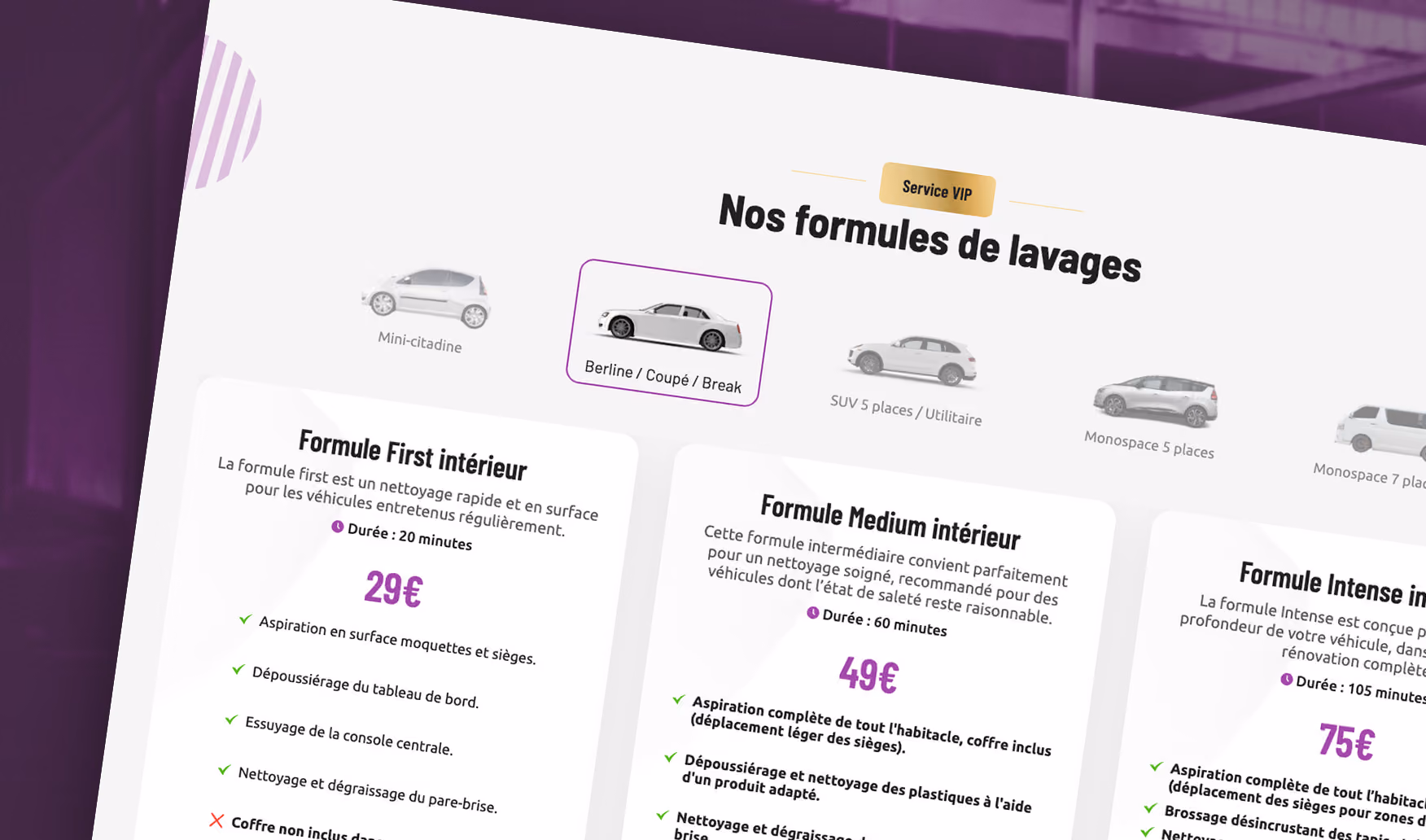 GoGoCarWash, construit 1