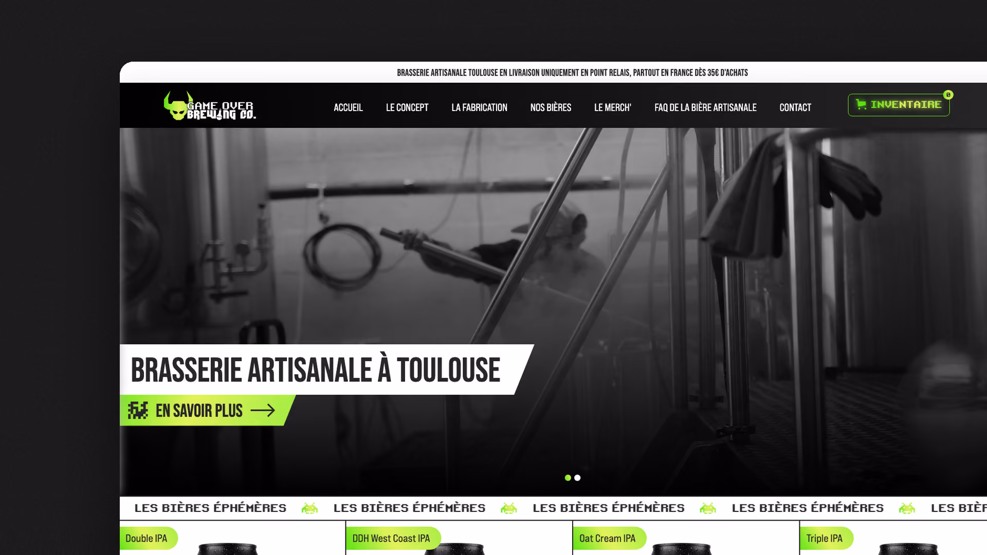 GameOverBrewing, pleine 1
