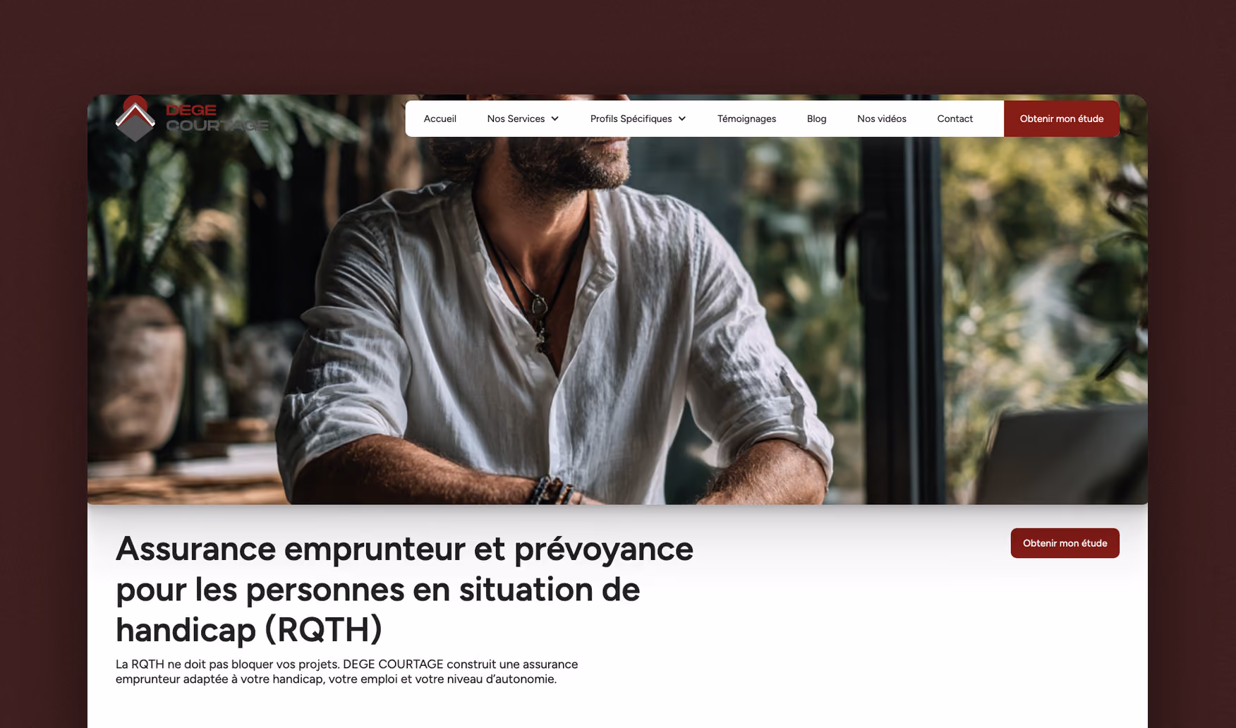 DegeCourtage, construit 1