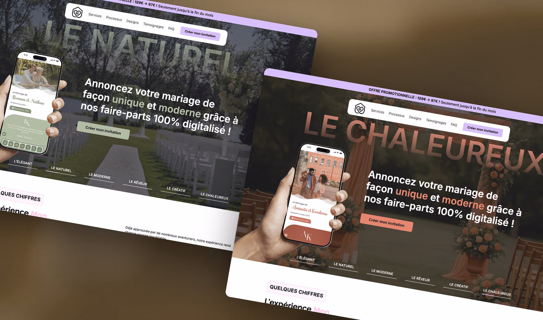 MonMariageDigital, construit 1