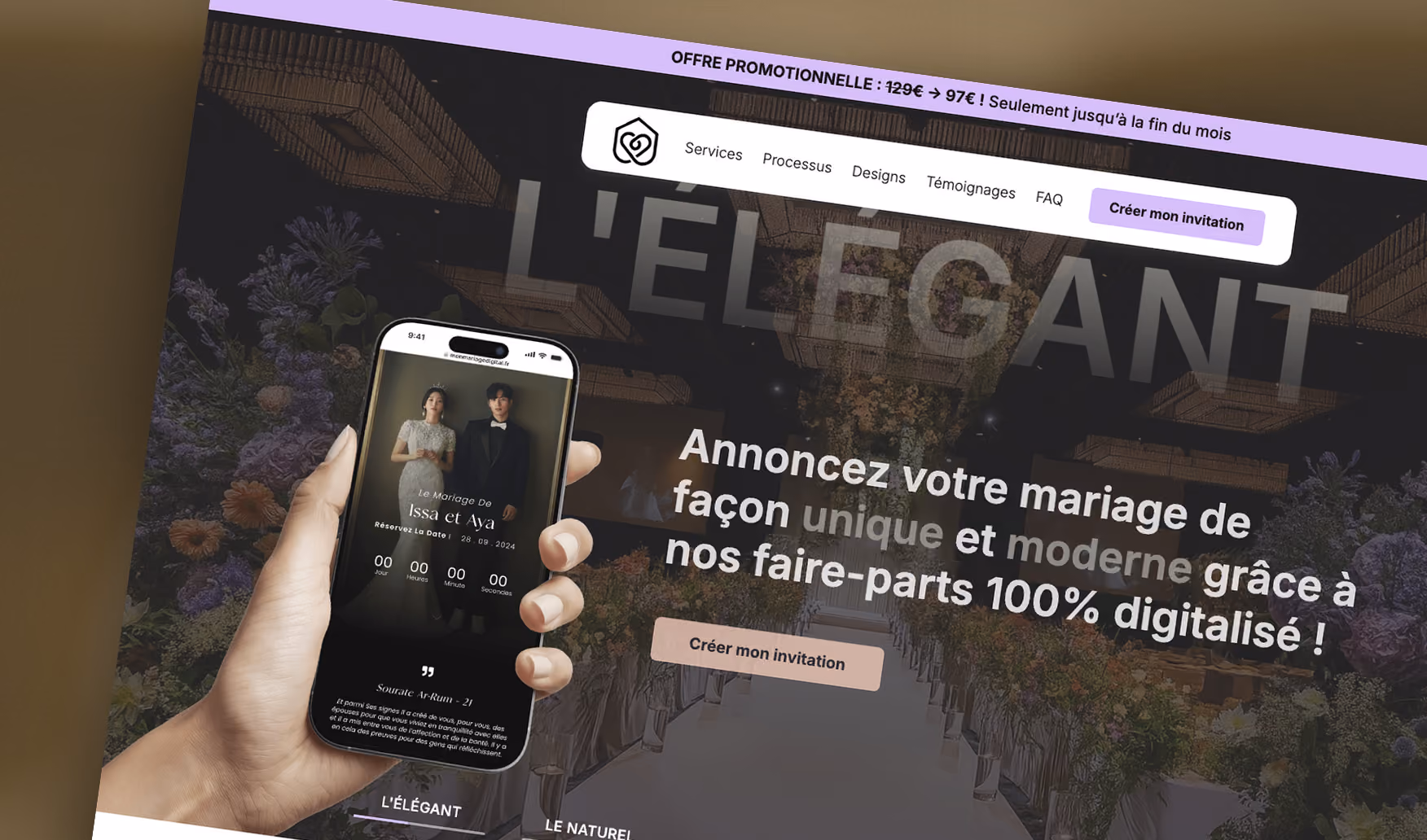 MonMariageDigital, construit 2